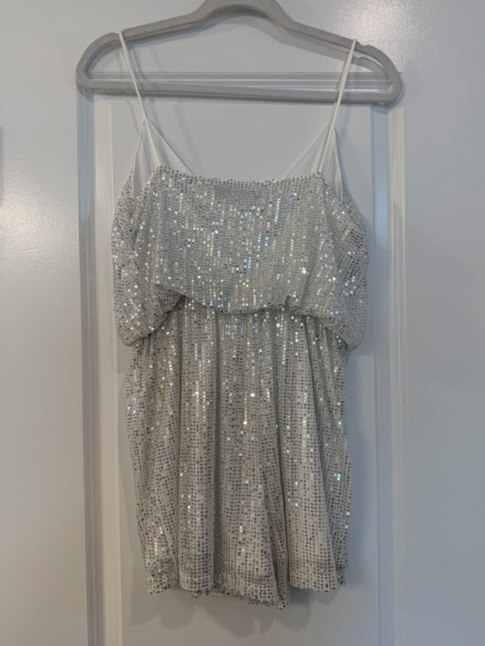 Sequin Romper- NEVER WORN, SMALL - Picture 2 of 3